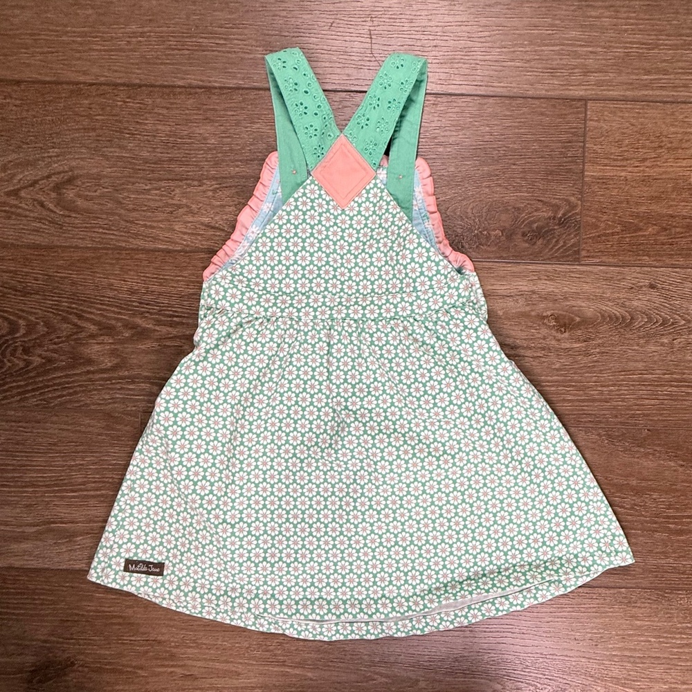 Matilda Jane Enchanted Garden Girl's Clare Jumper, Size 6, Floral, Pink/Green - Picture 8 of 13